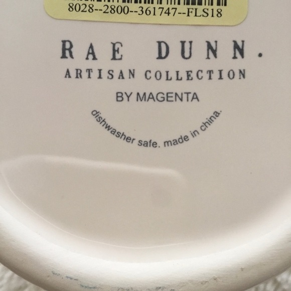 Rae Dunn PEACE ceramic mug NWT NEW - Picture 4 of 4